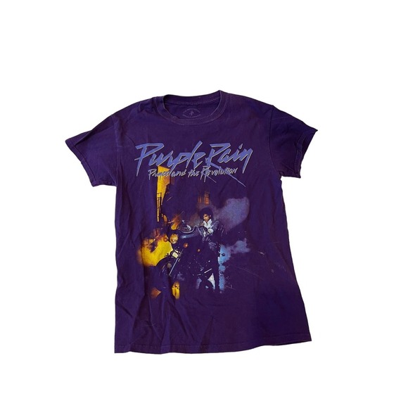 Prince & The Revolution Purple Rain Tee Mens S - Picture 1 of 3